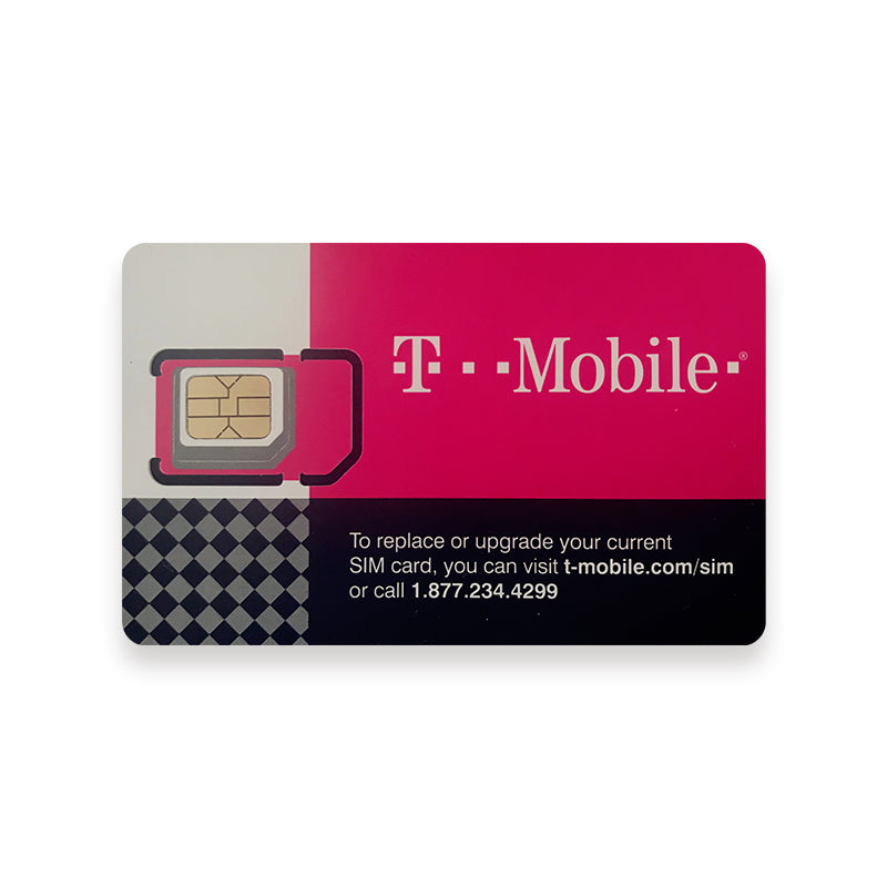 Tarjeta SIM prepaga para viajes de EE. UU., Canadá y México - T Mobile